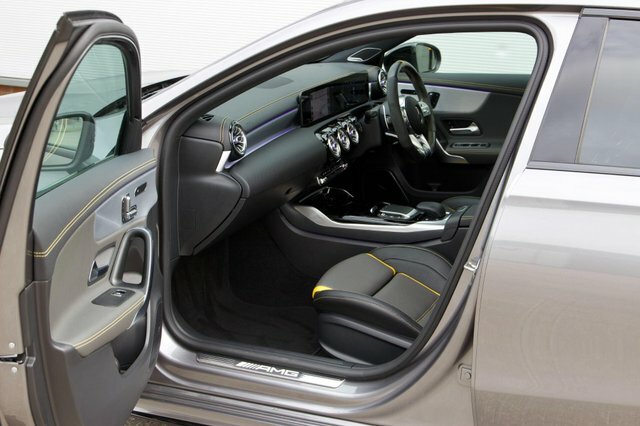 Mercedes-Benz A Class 2020 2.0 A45 Amg S Plus Hatchback 8G-dc FJ70UKS Grey #5