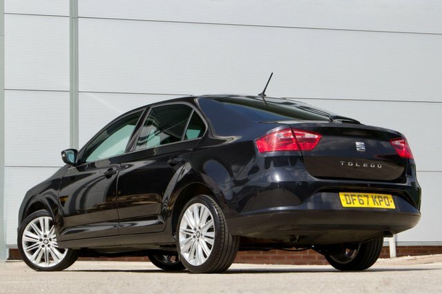 Seat Toledo 2018 1.0 Tsi Xcellence Euro 6 Ss Black #3