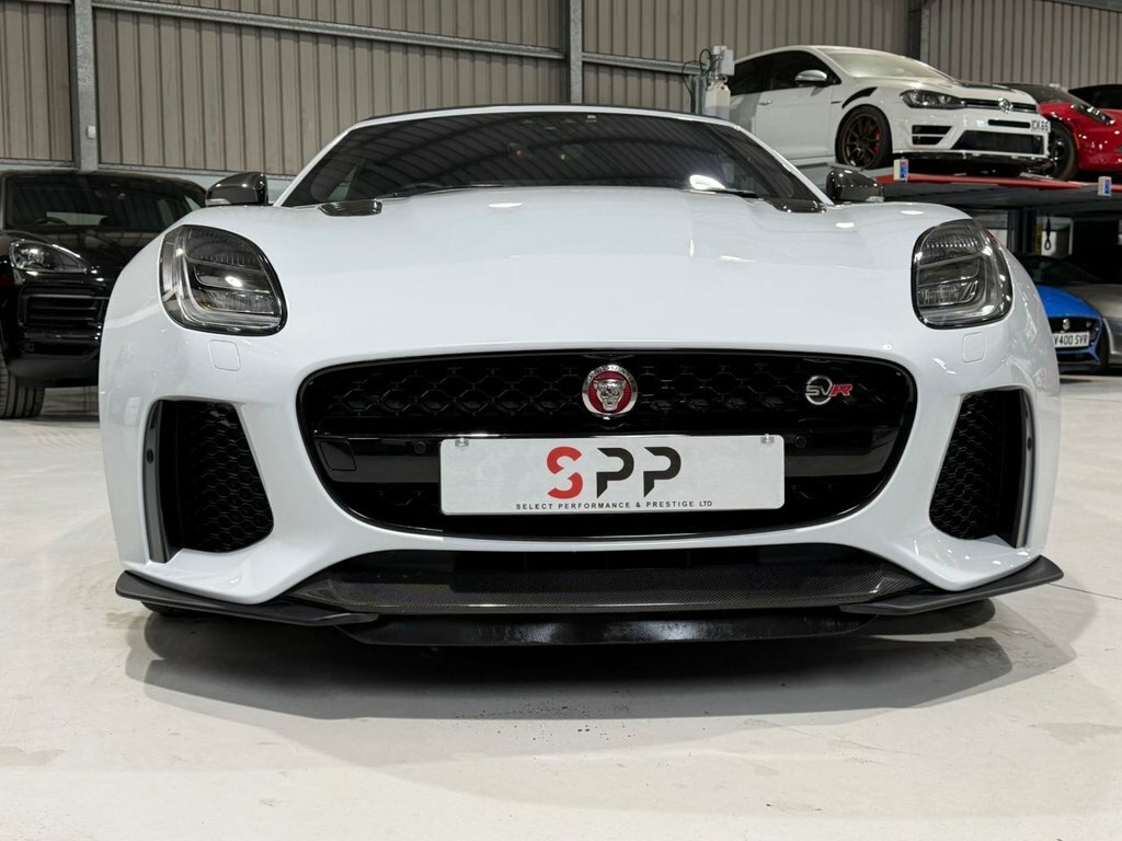 Jaguar F-Type 5.0 V8 Svr Convertible Awd Euro 6 White #3