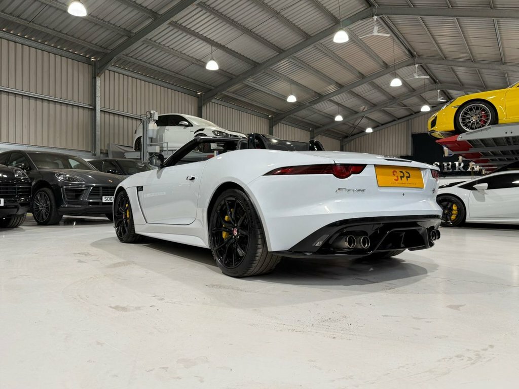 Jaguar F-Type 5.0 V8 Svr Convertible Awd Euro 6 White #2