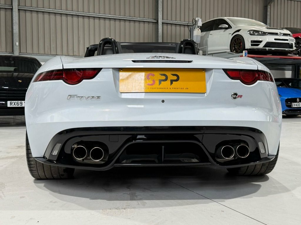 Jaguar F-Type 5.0 V8 Svr Convertible Awd Euro 6 White #4