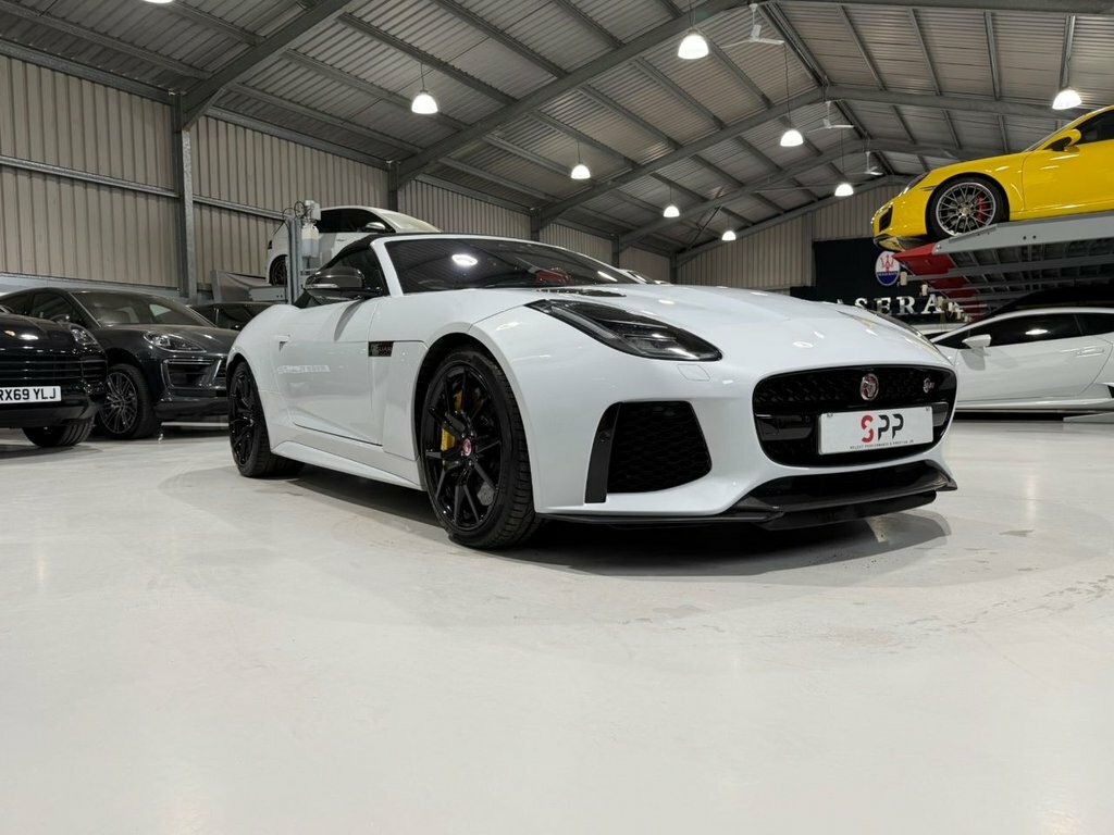 Jaguar F-Type 5.0 V8 Svr Convertible Awd Euro 6 White