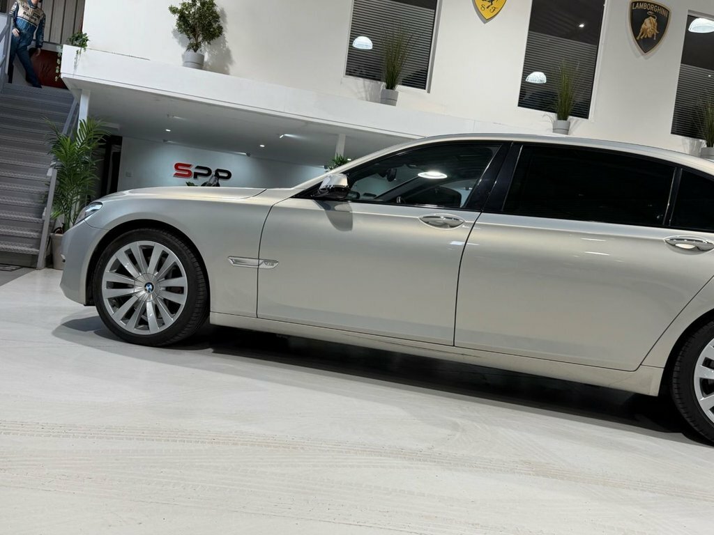 BMW 7 Series 6.0 760Li V12 Se Saloon Euro 6 54 Silver #4