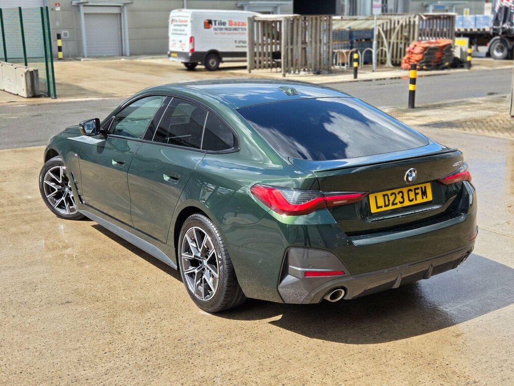 BMW 4 Series Gran Coupe 2.0 420I M Sport Euro 6 Ss LD23CFM Green #3