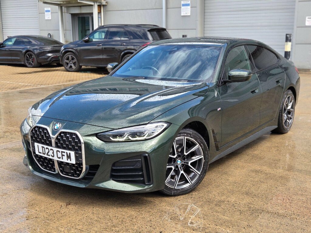 BMW 4 Series Gran Coupe 2.0 420I M Sport Euro 6 Ss LD23CFM Green #2
