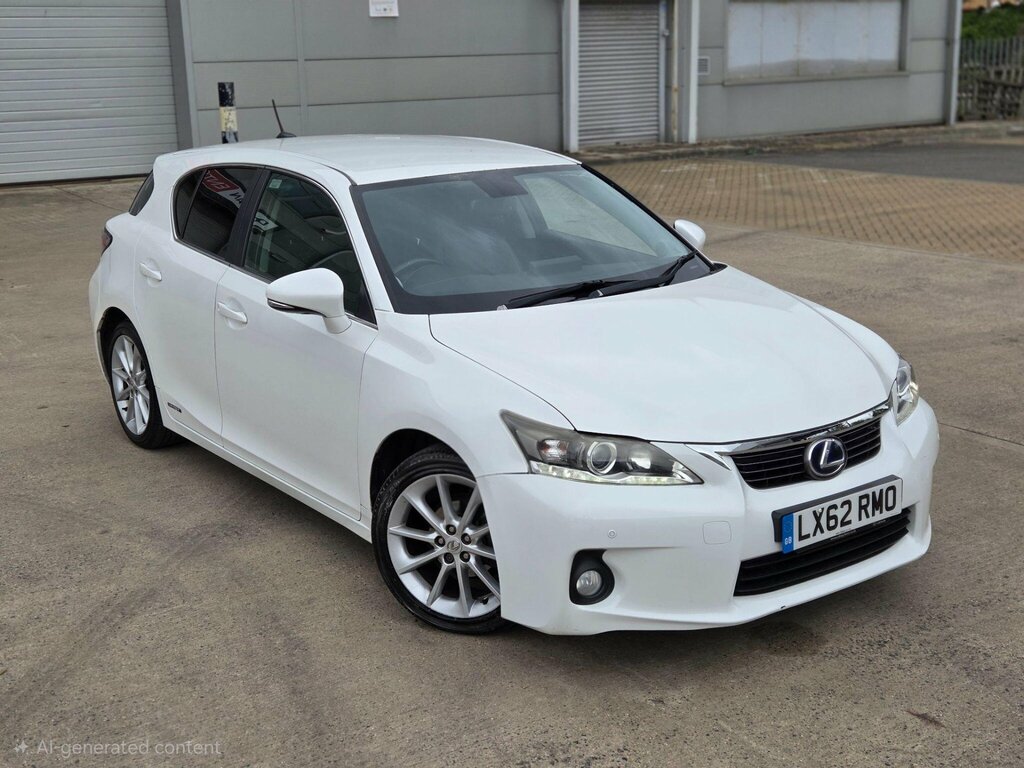 Lexus CT 1.8 200H Se-l Cvt Euro 5 Ss LX62RMO White #5