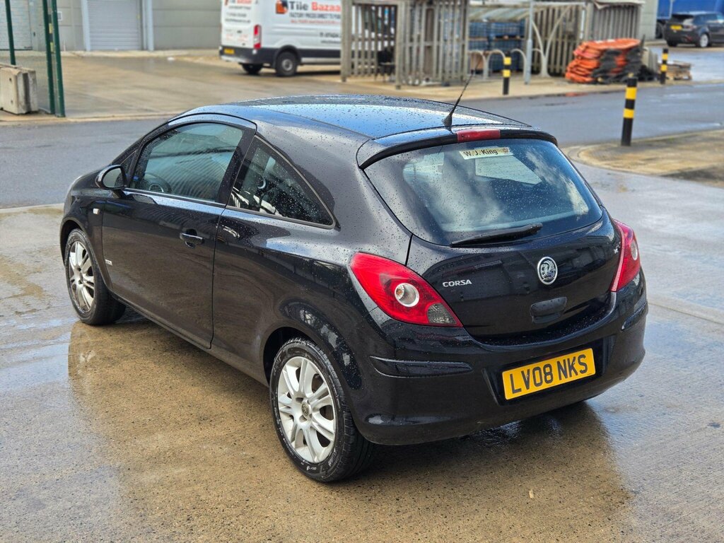 Vauxhall Corsa 1.4I 16V Design Ac LV08NKS Black #3