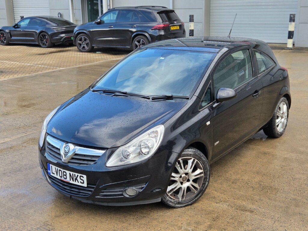 Vauxhall Corsa 1.4I 16V Design Ac LV08NKS Black #6