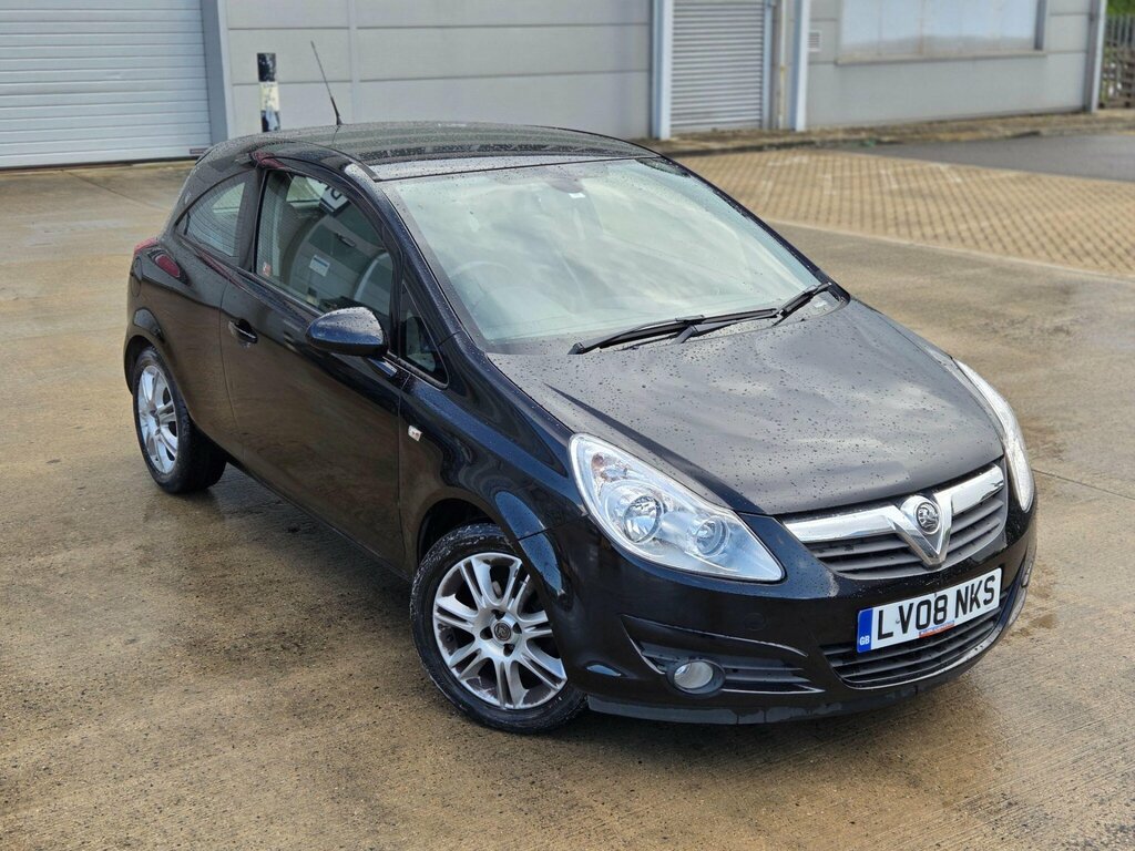 Vauxhall Corsa 1.4I 16V Design Ac LV08NKS Black #5