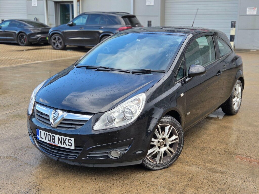 Vauxhall Corsa 1.4I 16V Design Ac LV08NKS Black #2