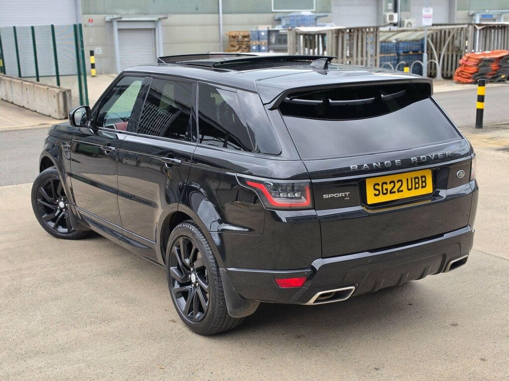 Land Rover Range Rover Sport 3.0 D300 Mhev Hse Dynamic 4Wd Euro 6 Ss SG22UBB Black #3
