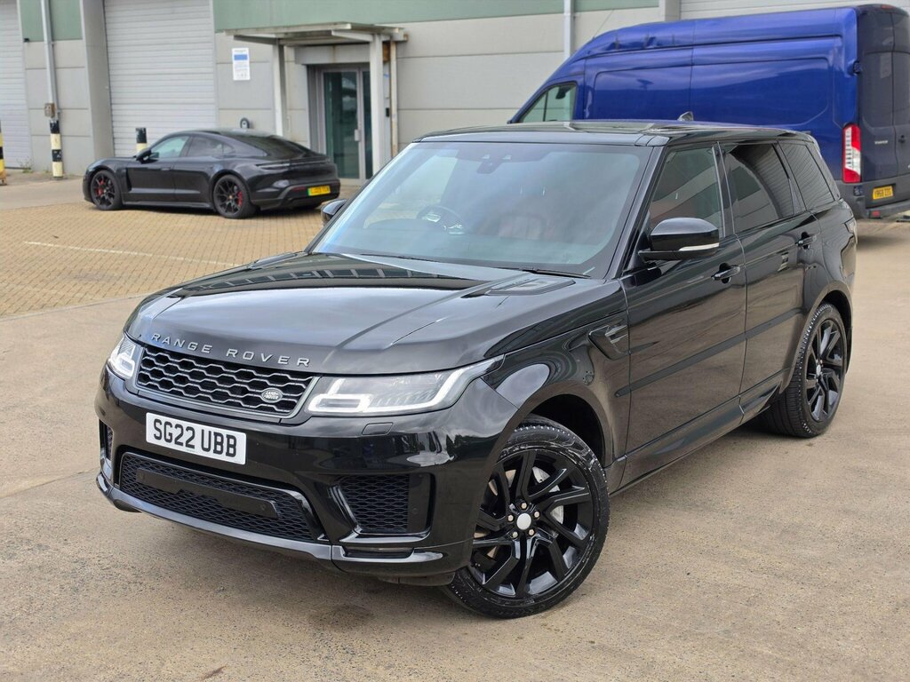 Land Rover Range Rover Sport 3.0 D300 Mhev Hse Dynamic 4Wd Euro 6 Ss SG22UBB Black #2