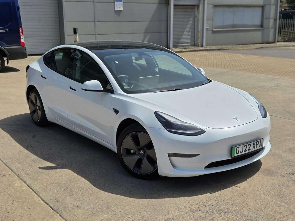 Tesla Model 3 Dual Motor Long Range 4Wde GJ22XPA White #5