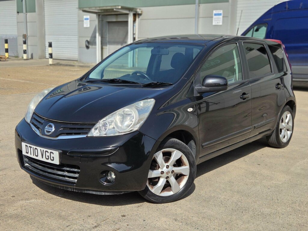 Nissan Note 1.6 16V N-tec Euro 4 DT10VGG Black #2