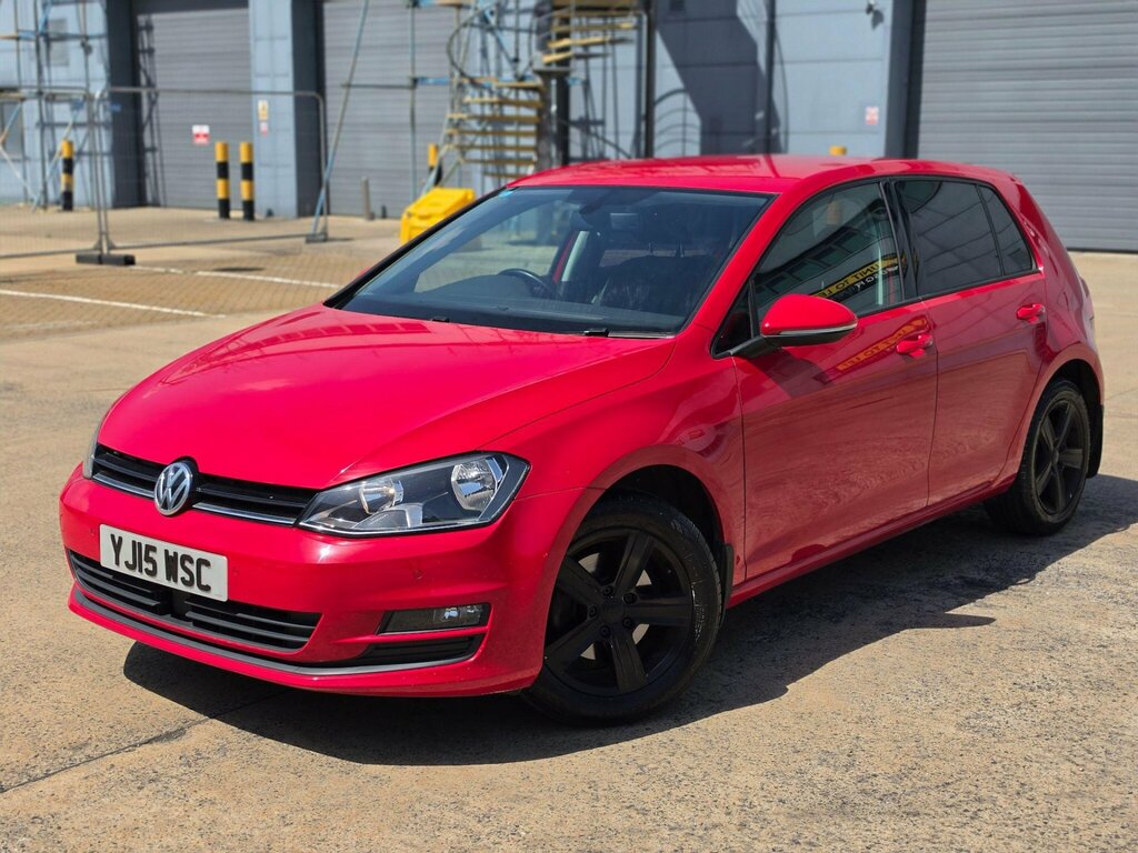Volkswagen Golf 1.4 Tsi Bluemotion Tech Match Euro 5 Ss YJ15WSC Red #2