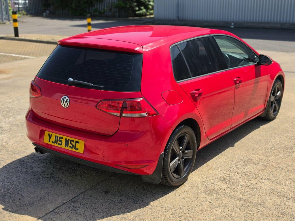 Volkswagen Golf 1.4 Tsi Bluemotion Tech Match Euro 5 Ss YJ15WSC Red #3