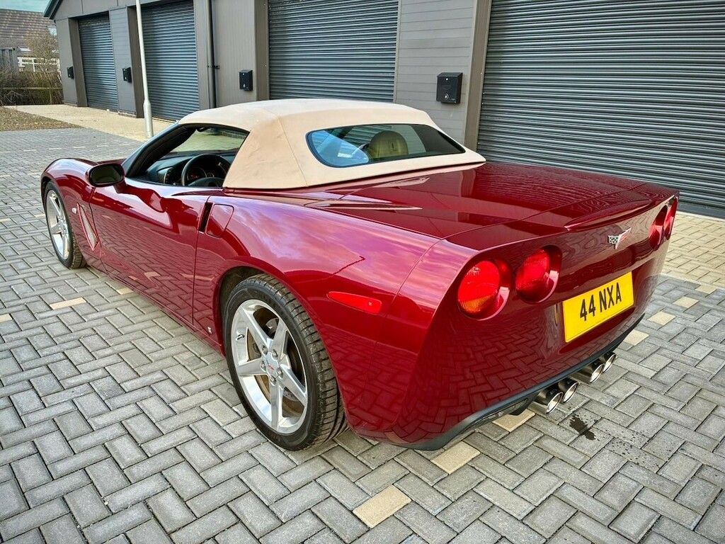 Chevrolet Corvette Convertible  Red #2