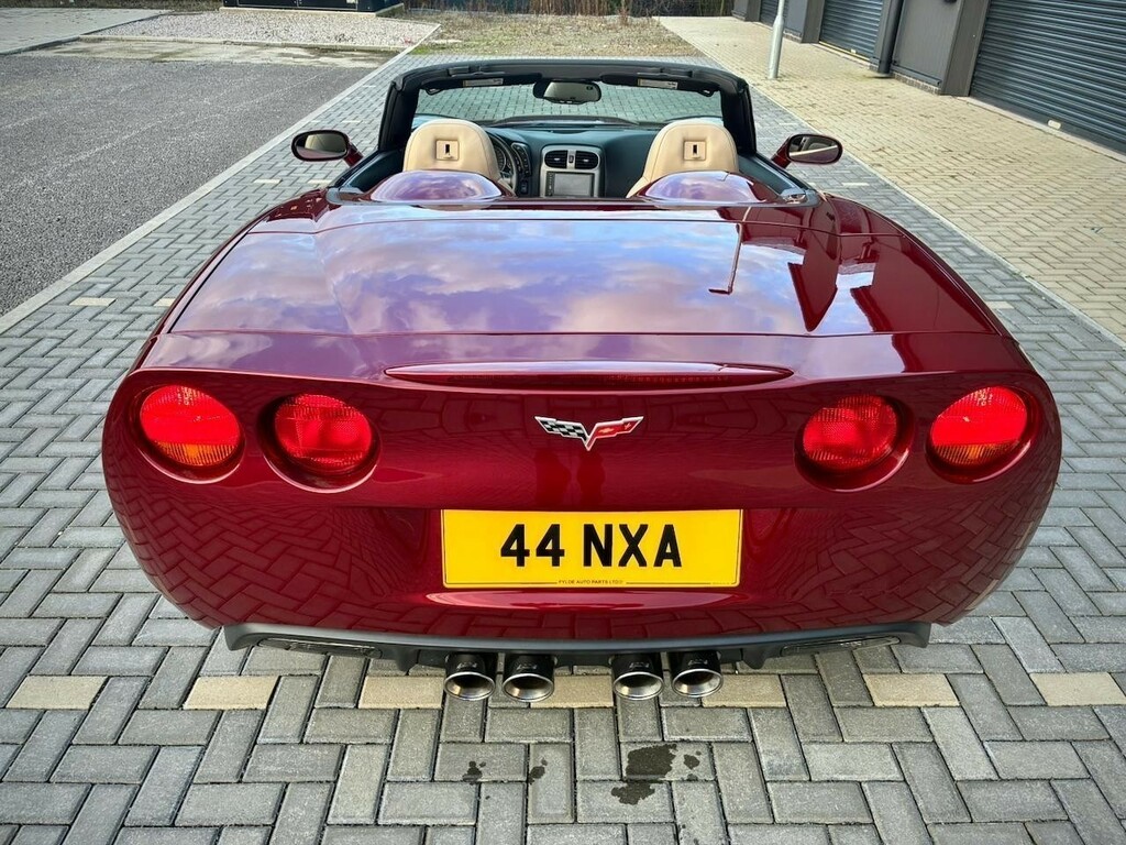 Chevrolet Corvette Convertible  Red #5