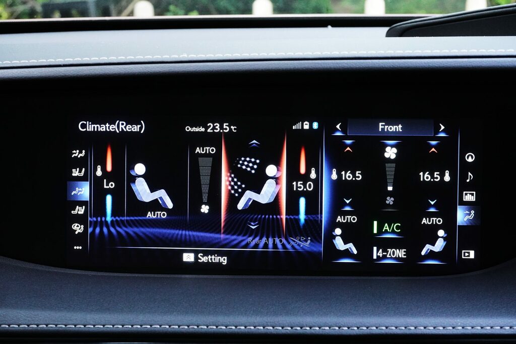 Lexus LS Ls 500H Premier 4X4 Brown #34