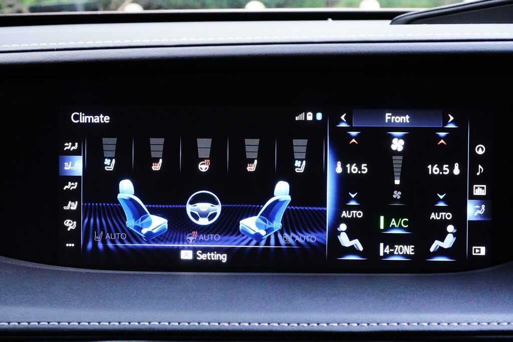 Lexus LS Ls 500H Premier 4X4 Brown #36