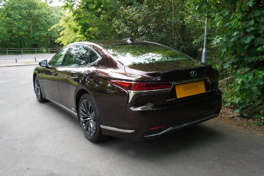 Lexus LS 3.5 500H V6 Red #4