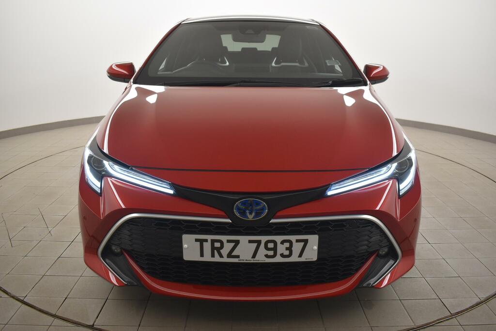 Toyota Corolla 1.8 Vvt-i Hybrid Excel Cvt TRZ7937 Red #4