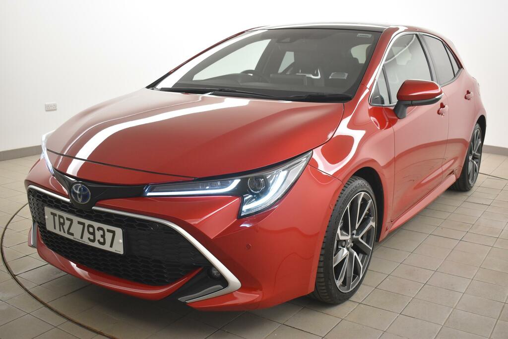 Toyota Corolla 1.8 Vvt-i Hybrid Excel Cvt TRZ7937 Red #6