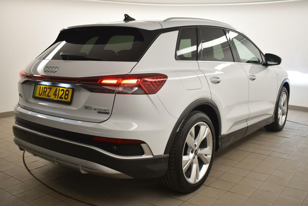 Audi Q4 E Tron 220Kw 50 Quattro 82Kwh S Line URZ4128 White #4