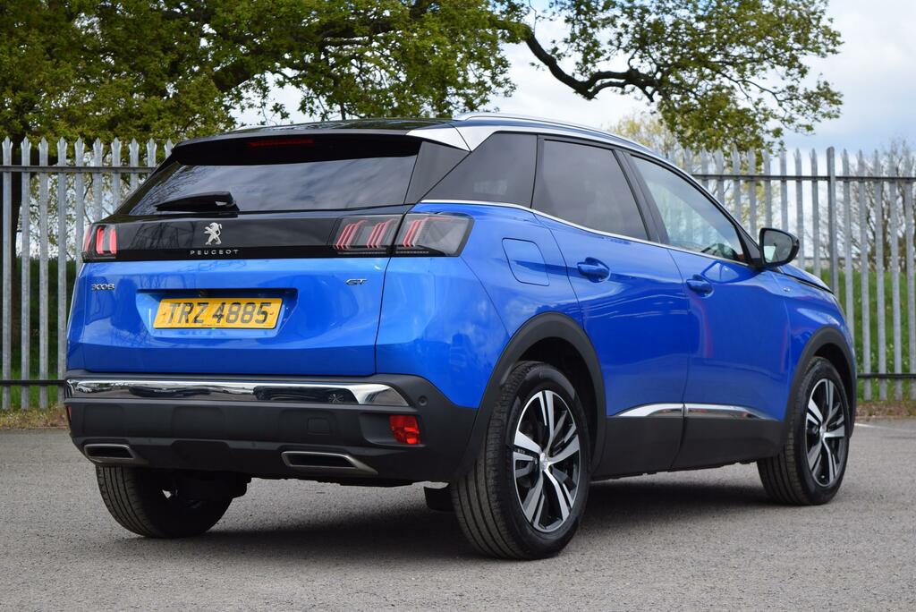Peugeot 3008 1.5 Bluehdi Gt TRZ4885 Blue #4
