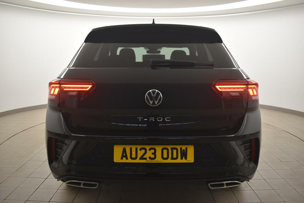 Volkswagen T-Roc 1.5 Tsi R-line Dsg Black #6