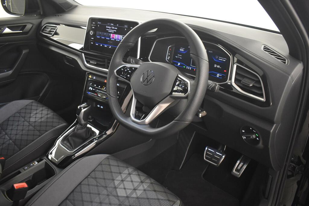 Volkswagen T-Roc 1.5 Tsi R-line Dsg Black #3