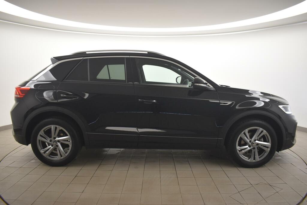 Volkswagen T-Roc 1.5 Tsi R-line Dsg Black #4