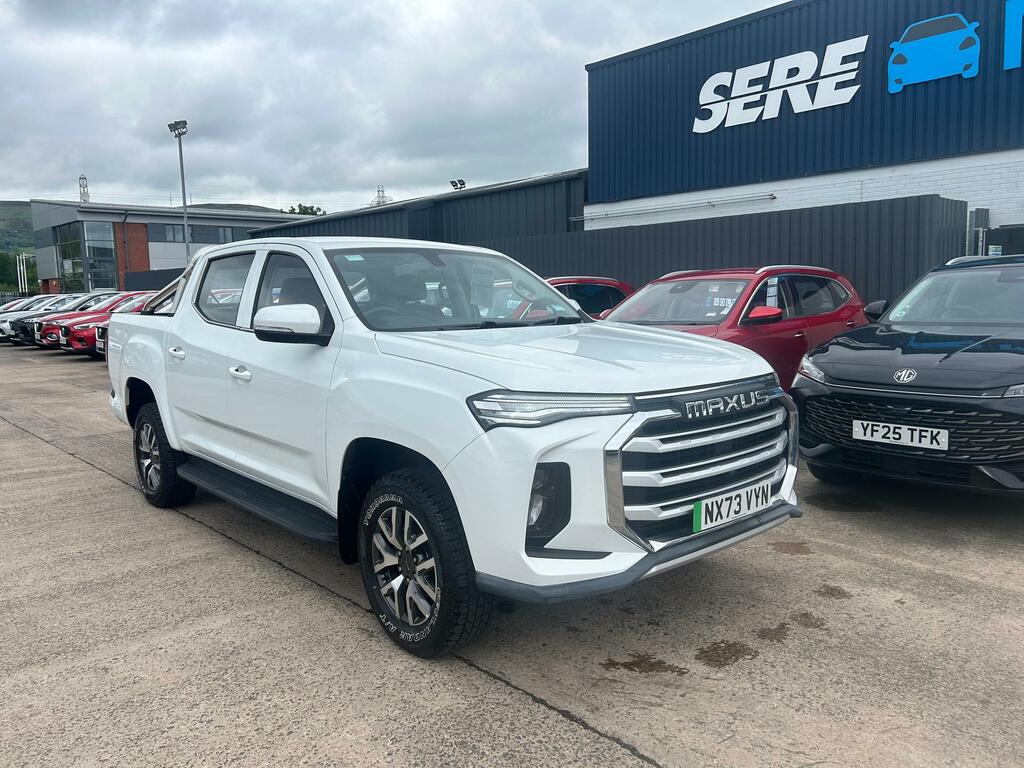 Maxus T90 130Kw Elite Double Cab Pickup 88.5Kwh White