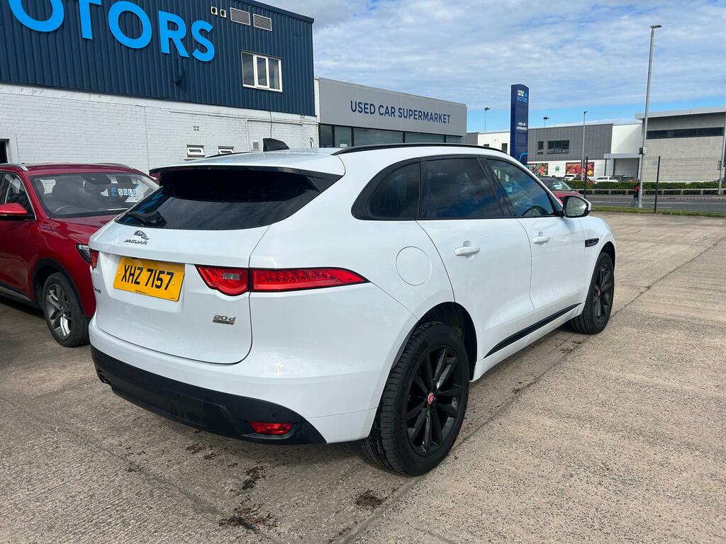Jaguar F-Pace 2.0D 180 Chequered Flag Awd XHZ7157 White #4