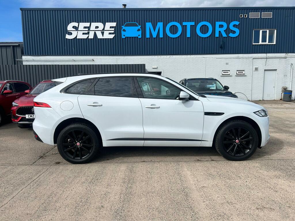 Jaguar F-Pace 2.0D 180 Chequered Flag Awd XHZ7157 White #2