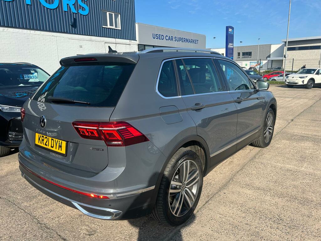 Volkswagen Tiguan 2.0 Tdi 4Motion Elegance Dsg KR21DYM Grey #4