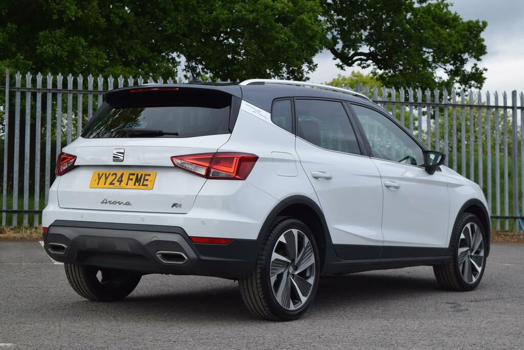 Seat Arona 1.0 Tsi 115 Fr Sport Dsg YY24FME White #4