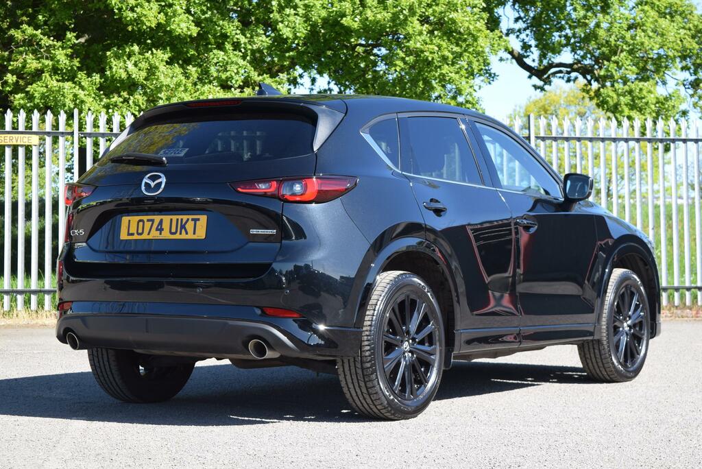 Mazda CX-5 2.0 E-skyactiv G Mhev Homura LO74UKT Black #4