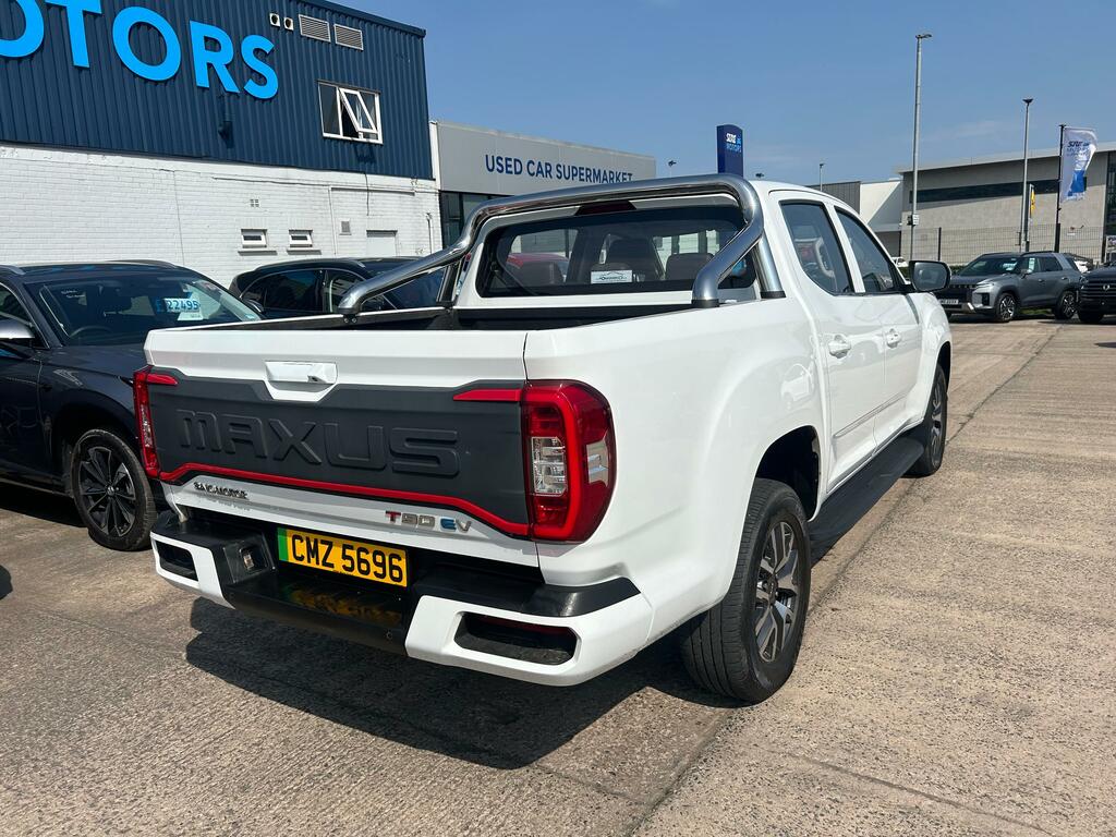 Maxus T90 130Kw Elite Double Cab Pickup 88.5Kwh White #4