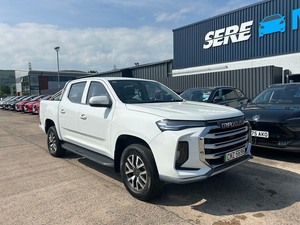 Maxus T90 130Kw Elite Double Cab Pickup 88.5Kwh White