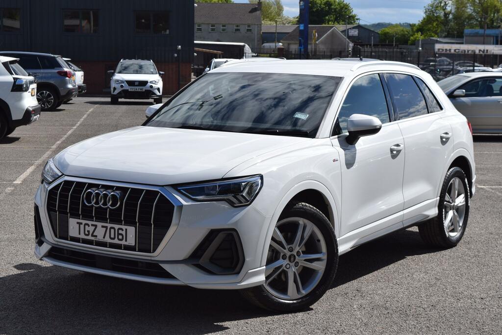 Audi Q3 35 Tdi S Line S Tronic TGZ7061 White #6