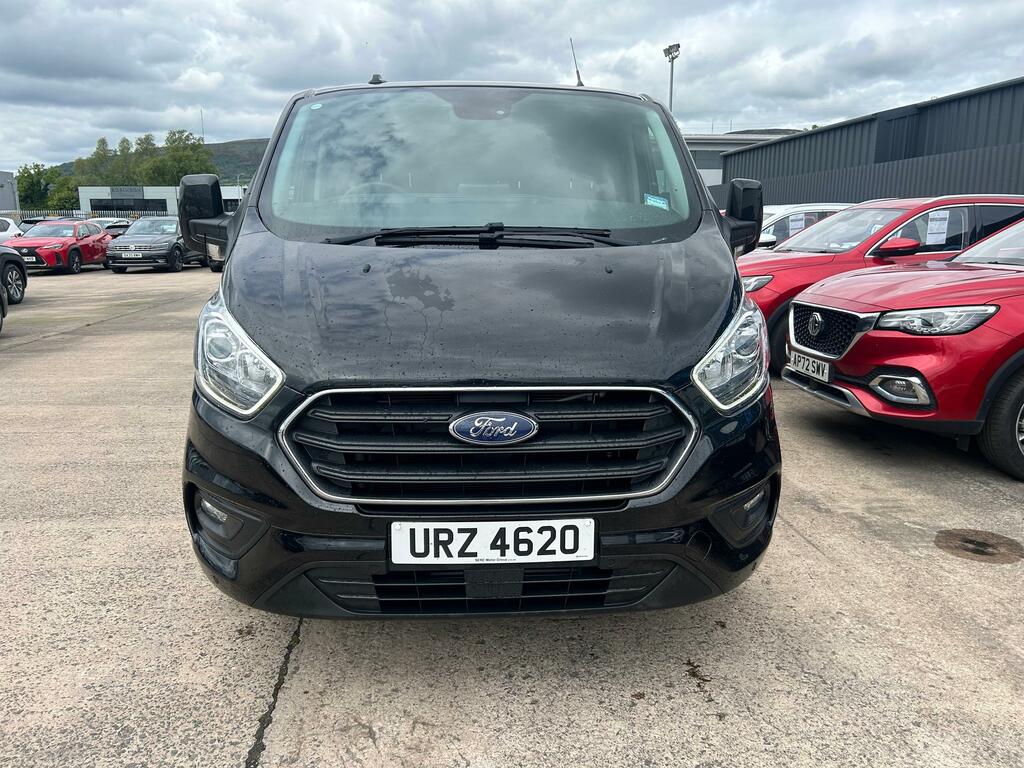 Ford Transit Custom 320 L2 Fwd 2.0 Ecoblue 170Ps Low Roof Dcab Limite URZ4620 Black #3