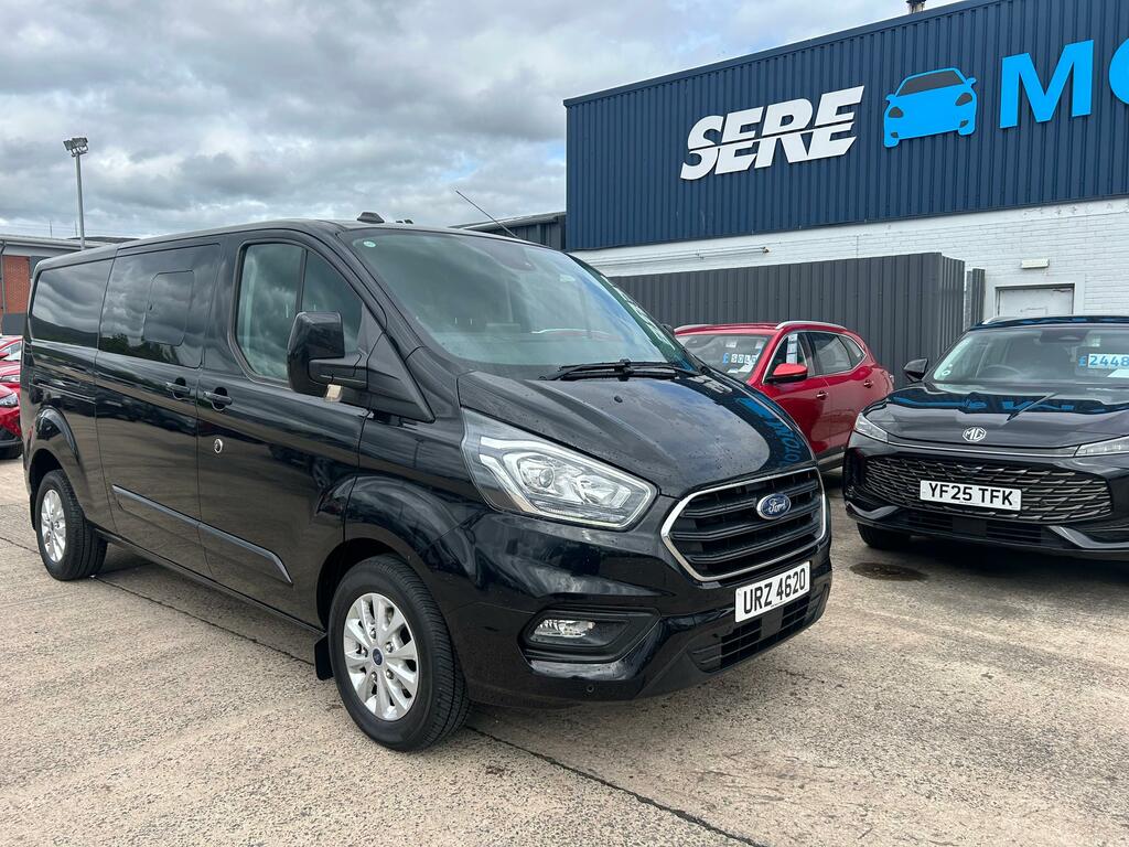 Ford Transit Custom 320 L2 Fwd 2.0 Ecoblue 170Ps Low Roof Dcab Limite Black