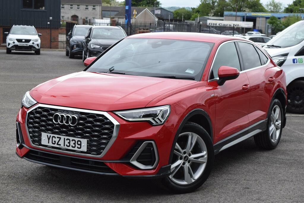 Audi Q3 35 Tfsi S Line YGZ1339 Red #6
