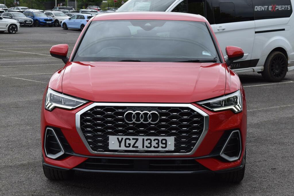 Audi Q3 35 Tfsi S Line YGZ1339 Red #5