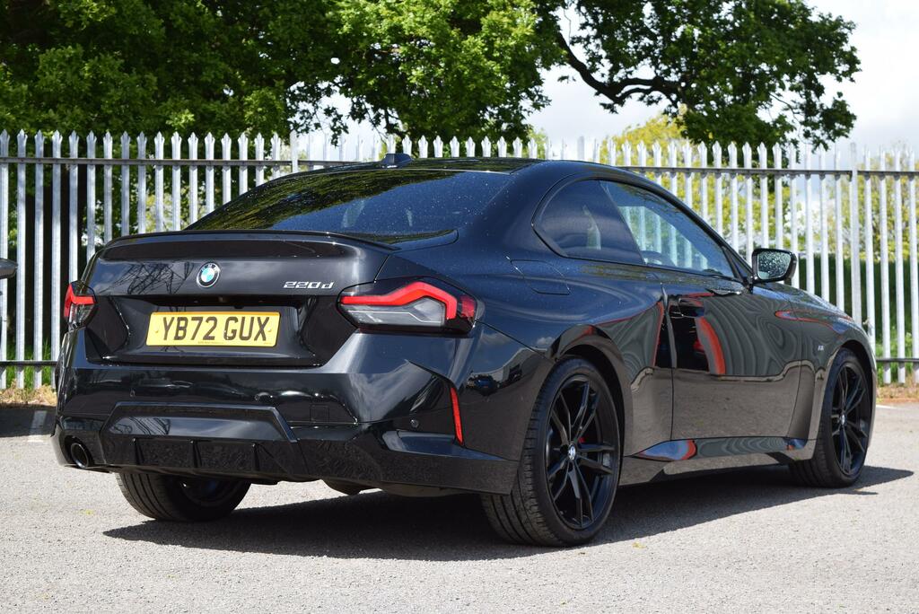 BMW 2 Series 220D Mht M Sport Step Black #4