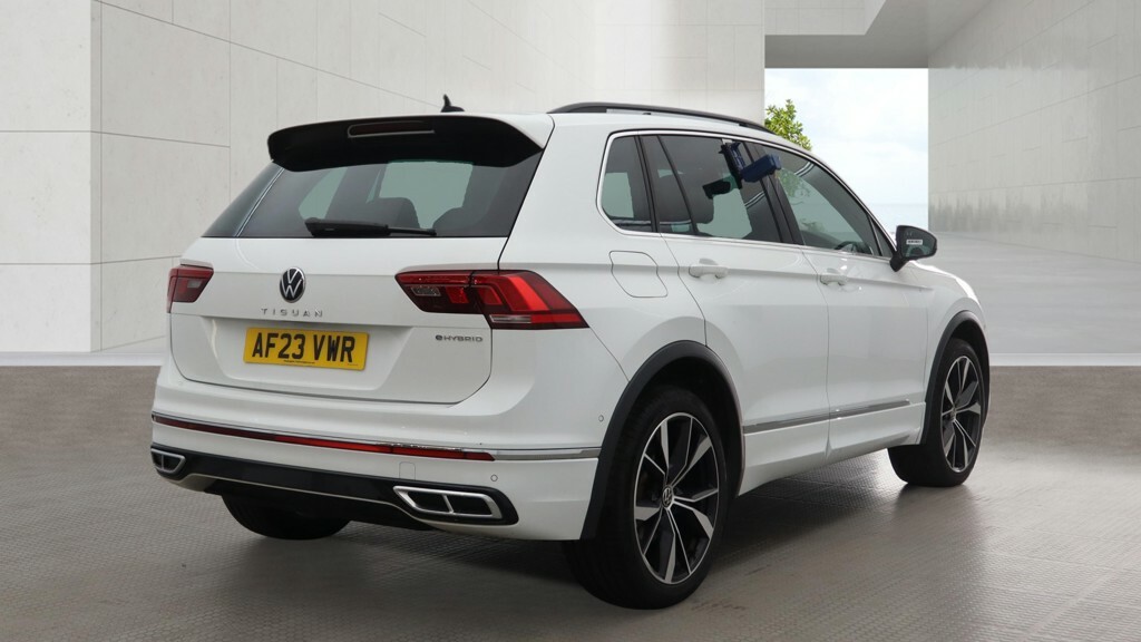 Volkswagen Tiguan 1.4 Tsi Ehybrid R-line Dsg AF23VWR White #4