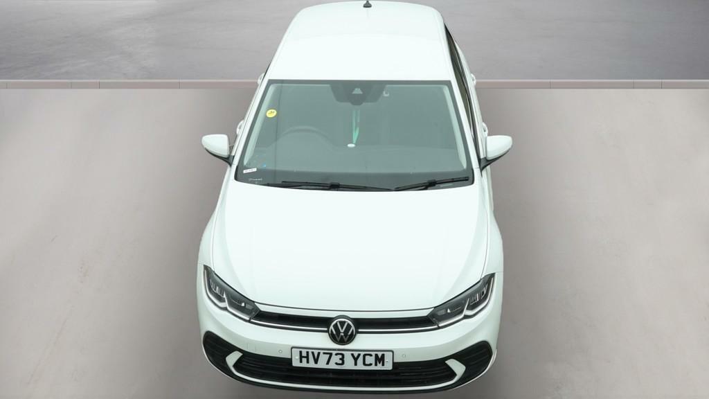 Volkswagen Polo 1.0 Tsi Life Dsg HV73YCM White #3