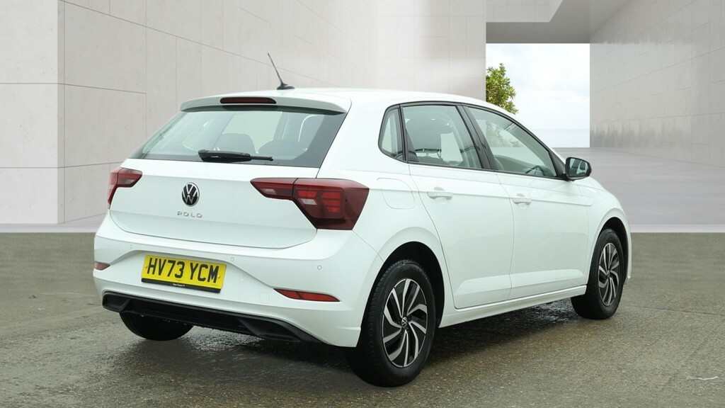 Volkswagen Polo 1.0 Tsi Life Dsg HV73YCM White #4