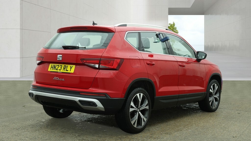 Seat Ateca 1.5 Tsi Evo Se Technology Dsg HN23RLY Red #4